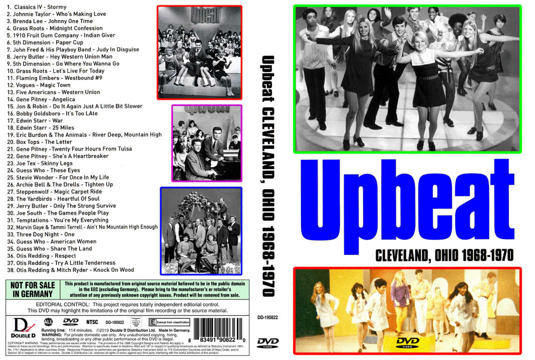 Various Artists   Upbeat TV Show, Cleveland  1 NTSC