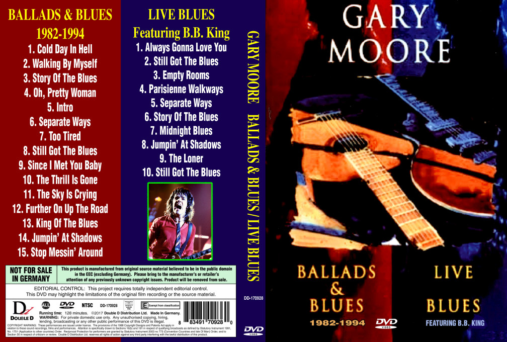 Gary Moore - Ballads & Blues / Live Blues (with B.B. King) (1 NTSC